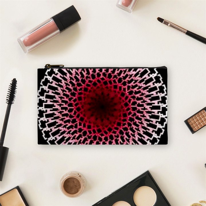 Gradient Spirograph Cosmetic Bag (Small)