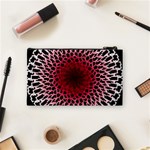 Gradient Spirograph Cosmetic Bag (Small) Back