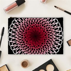 Gradient Spirograph Cosmetic Bag (large) by JayneandApollo