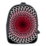 Gradient Spirograph School Bag (Large) Front