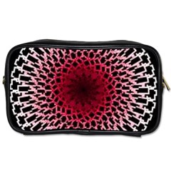 Gradient Spirograph Toiletries Bag (two Sides)