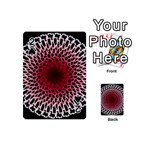 Gradient Spirograph Playing Cards 54 Designs (Mini) Front - Spade2