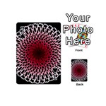 Gradient Spirograph Playing Cards 54 Designs (Mini) Front - Spade7