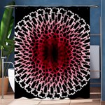 Gradient Spirograph Shower Curtain 60  x 72  (Medium)  60 x72  Curtain