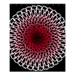 Gradient Spirograph Shower Curtain 60  x 72  (Medium)  60 x72  Curtain