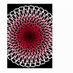 Gradient Spirograph Large Garden Flag (two Sides)