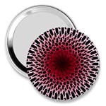 Gradient Spirograph 3  Handbag Mirrors Front