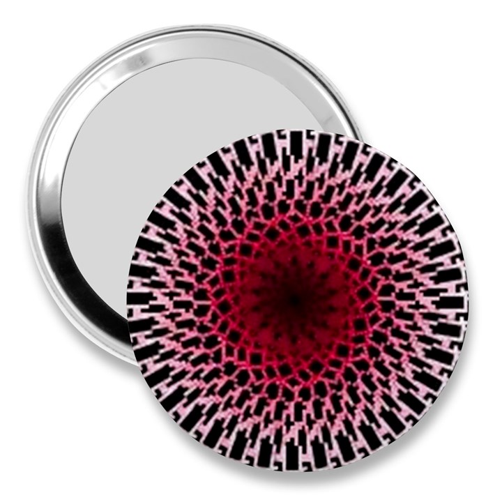 Gradient Spirograph 3  Handbag Mirrors