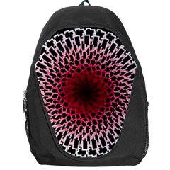 Gradient Spirograph Backpack Bag by JayneandApollo