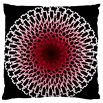 Gradient Spirograph Standard Flano Cushion Case (One Side) Front