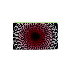 Gradient Spirograph Cosmetic Bag (xs) by JayneandApollo