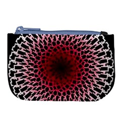 Gradient Spirograph Large Coin Purse by JayneandApollo