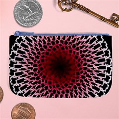 Gradient Spirograph Large Coin Purse by JayneandApollo