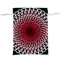 Gradient Spirograph  Lightweight Drawstring Pouch (xl) by JayneandApollo