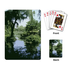 Away From The City Cutout Painted Playing Cards Single Design (rectangle) by SeeChicago