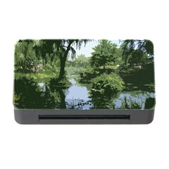 Away From The City Cutout Painted Memory Card Reader With Cf by SeeChicago