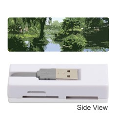 Away From The City Cutout Painted Memory Card Reader (stick) by SeeChicago