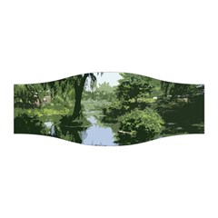 Away From The City Cutout Painted Stretchable Headband by SeeChicago