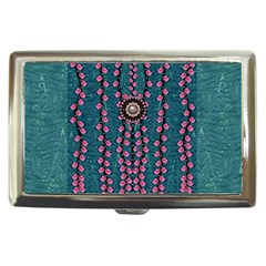 Japanese Sakura Blossoms On The Mountain Cigarette Money Case by pepitasart