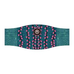 Japanese Sakura Blossoms On The Mountain Stretchable Headband by pepitasart