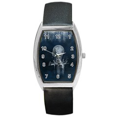 Awesome Light Bulb Barrel Style Metal Watch by FantasyWorld7