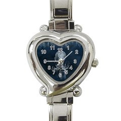 Awesome Light Bulb Heart Italian Charm Watch by FantasyWorld7