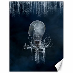 Awesome Light Bulb Canvas 18  X 24  by FantasyWorld7