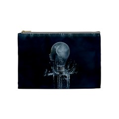 Awesome Light Bulb Cosmetic Bag (medium) by FantasyWorld7