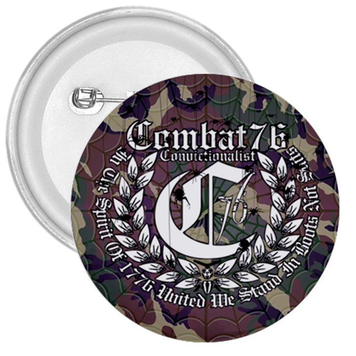 Combat76 Camo Spider Button