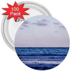 Pink Ocean Hues 3  Buttons (100 Pack) 