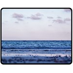 Pink Ocean Hues Fleece Blanket (Medium)  60 x50  Blanket Front