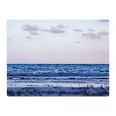 Pink Ocean Hues Double Sided Flano Blanket (mini)  by TheLazyPineapple