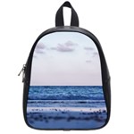 Pink Ocean Hues School Bag (Small) Front