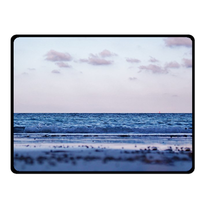 Pink Ocean Hues Double Sided Fleece Blanket (Small) 