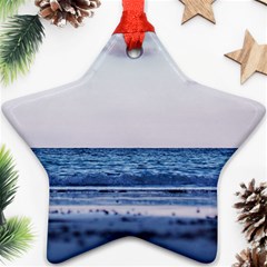 Pink Ocean Hues Ornament (star)