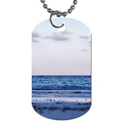 Pink Ocean Hues Dog Tag (two Sides) by TheLazyPineapple