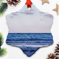 Pink Ocean Hues Ornament (snowflake)