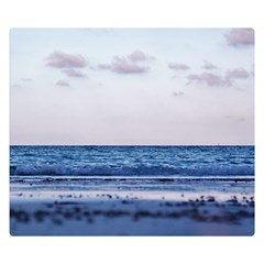 Pink Ocean Hues Double Sided Flano Blanket (small) 