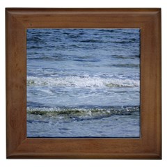 Typical Ocean Day Framed Tile by TheLazyPineapple