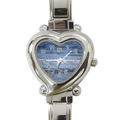 Typical Ocean Day Heart Italian Charm Watch by TheLazyPineapple