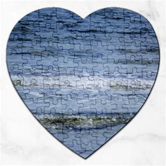 Typical Ocean Day Jigsaw Puzzle (heart) by TheLazyPineapple