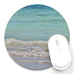 Minty Ocean Round Mousepads by TheLazyPineapple