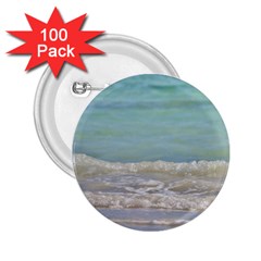 Minty Ocean 2 25  Buttons (100 Pack)  by TheLazyPineapple