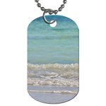 Minty Ocean Dog Tag (Two Sides) Front