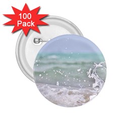 Ocean Heart 2 25  Buttons (100 Pack)  by TheLazyPineapple