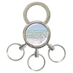 Ocean Heart 3-ring Key Chain by TheLazyPineapple