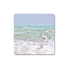 Ocean Heart Square Magnet by TheLazyPineapple