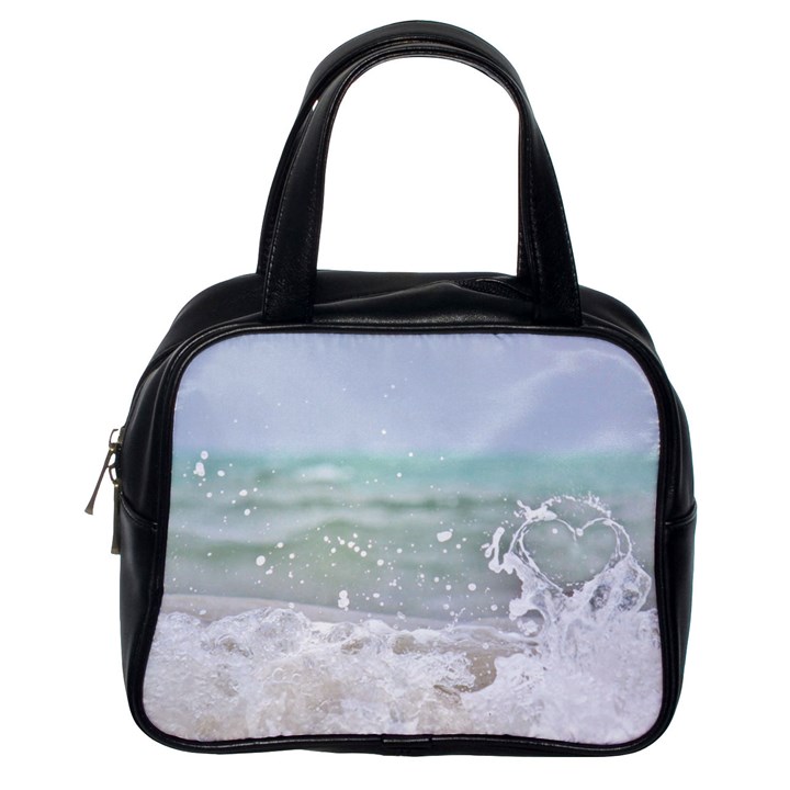 Ocean Heart Classic Handbag (One Side)