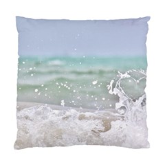 Ocean Heart Standard Cushion Case (one Side) by TheLazyPineapple