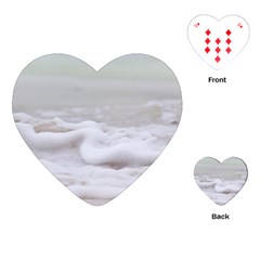 Ocean Seafoam Playing Cards Single Design (heart)